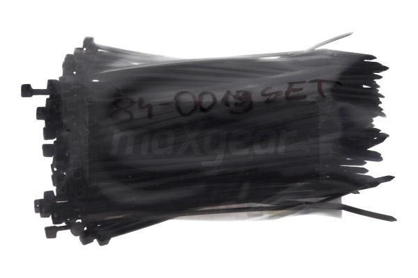 Colier plastic 3X120 culoare neagra; rezistent la UV - pachet 100 buc.