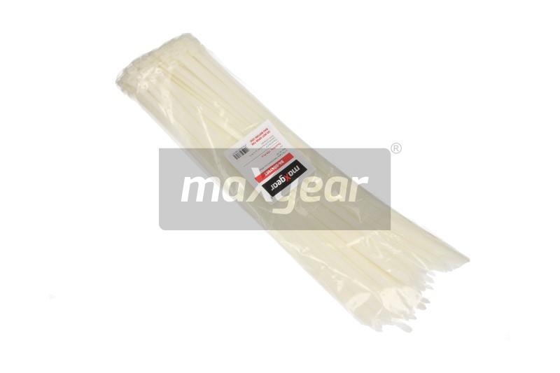 Colier plastic 9X550 culoare alba; rezistent la UV - pachet 100 buc.