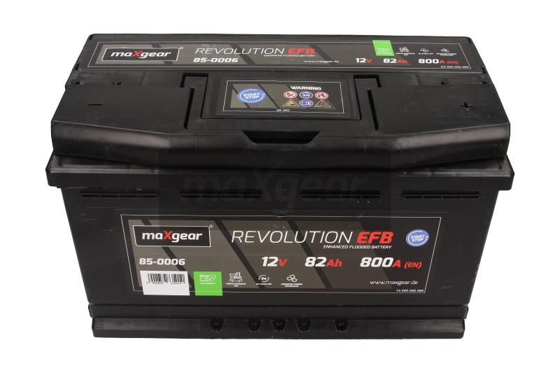 Acumulator auto MAXGEAR 12V 82AH/800A (stanga-)  315X175X190 EFB MAXGEAR REVOLUTION ENHANCED FLOODED BATTERY