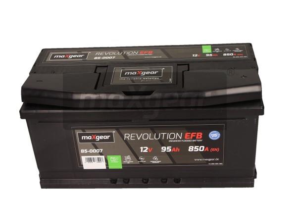 Acumulator auto MAXGEAR 12V 95AH/850A (stanga-)  353X175X175 EFB MAXGEAR REVOLUTION ENHANCED FLOODED BATTERY