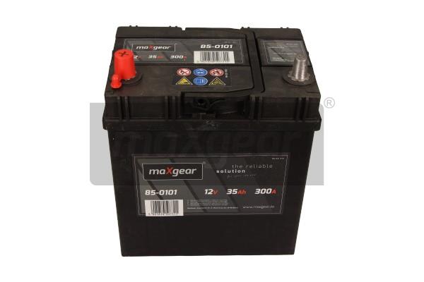 Acumulator auto MAXGEAR 12V 35AH/300A (stanga +) 187X127X227