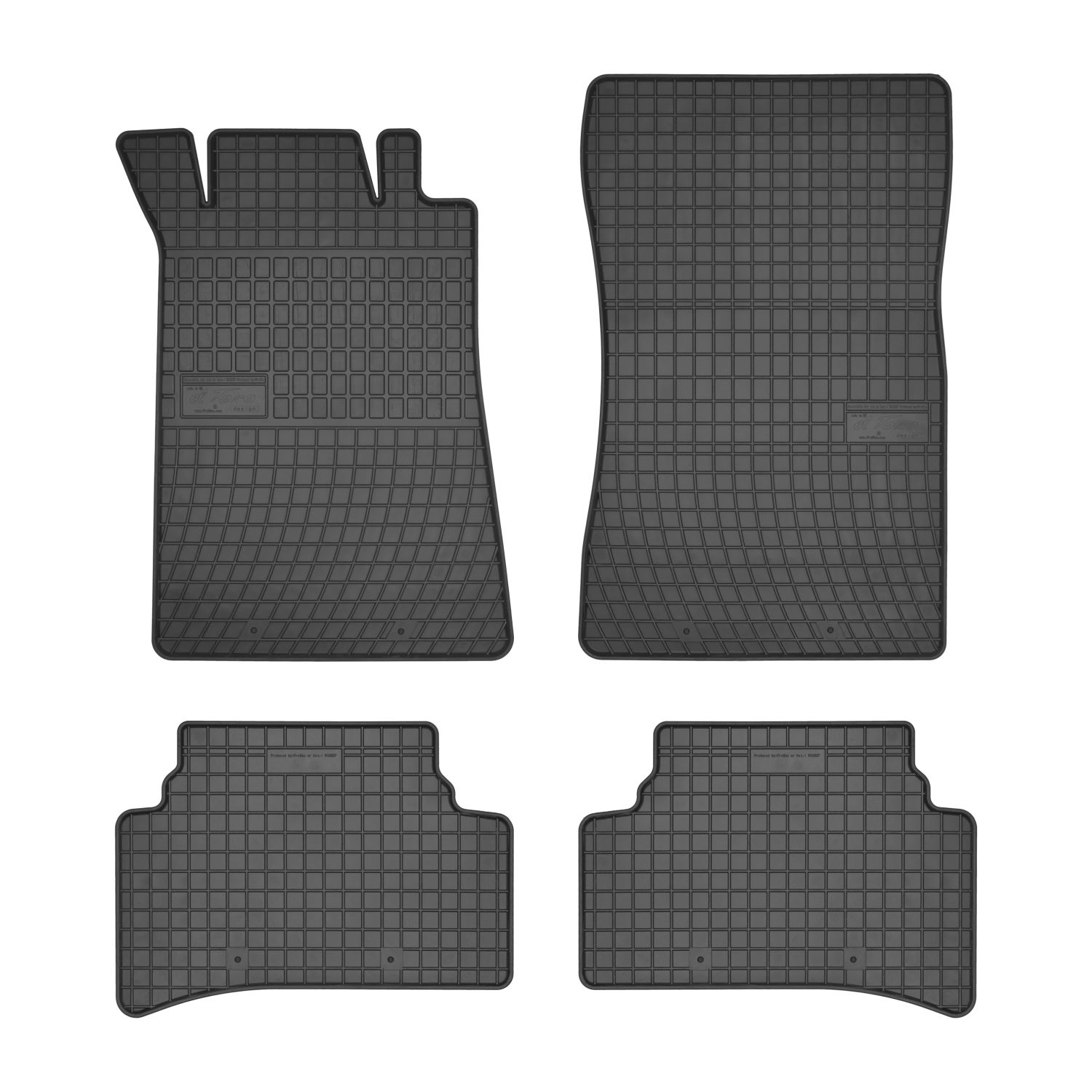 Covorase protectie din cauciuc MERCEDS-BENZ C-CLASSE W202 1993-2001 / CLK W208 1997-2002