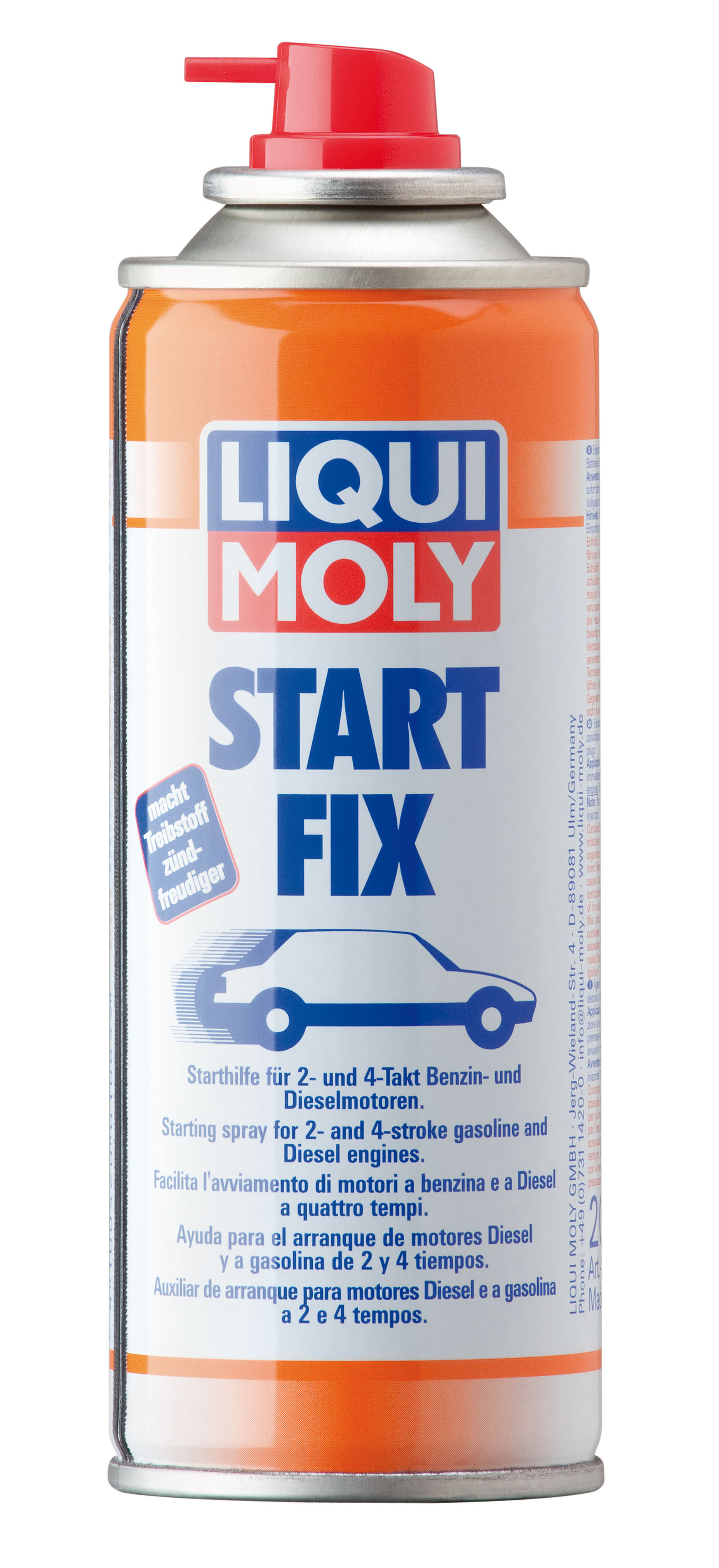 Spray pentru pornire motor 200ML - LIQUI MOLY