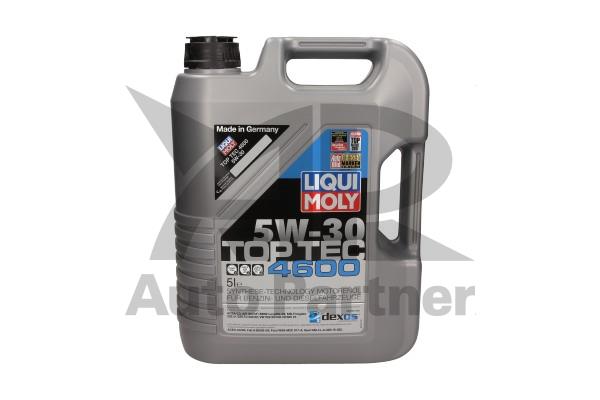 Ulei LIQUI MOLY 5W30 5L TOP TEC 4600 - 505.01 505.00 502.00 - 229.51 - BMW - MERCEDES - OPEL