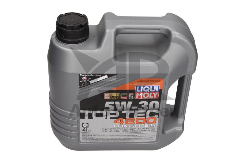 Ulei LIQUI MOLY 5W30 4L TOP TEC 4200 - 229.51 - 504.00 507.00 - DPF