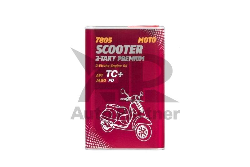 Ulei MANNOL SCOOTER 0,5L 2T API TC+, FD, ISO-L-EGD, TISI