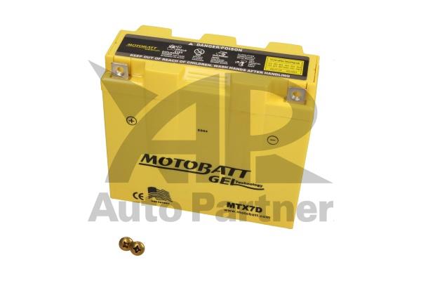 Acumulator MOTO 12V 7AH/110A (stanga +) cu gel (dimensiuni:149X60X129)