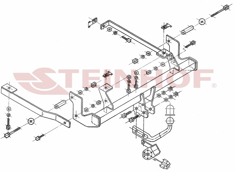 Carlig remorcare PEUGEOT 807 2002-