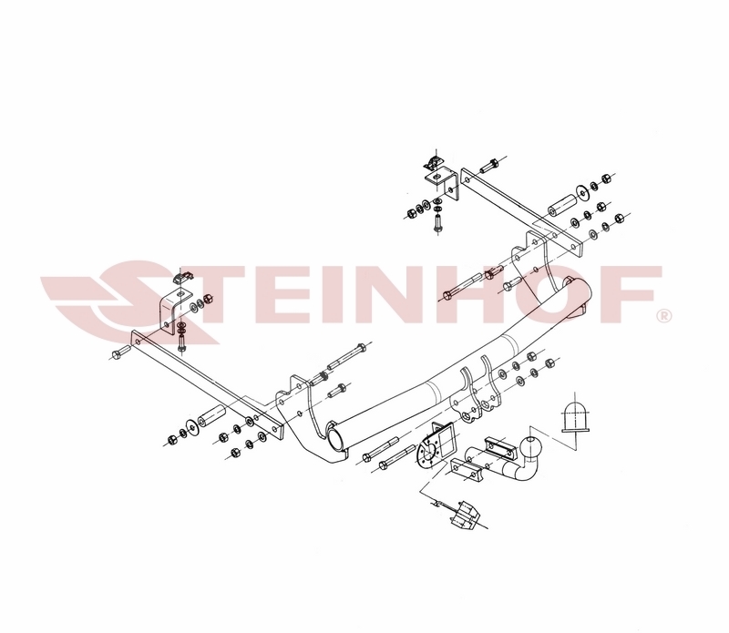 Carlig remorcare PEUGEOT EXPERT II 2007-