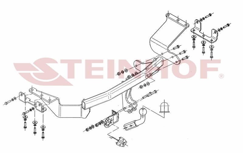 Carlig remorcare PEUGEOT 4007 2007-