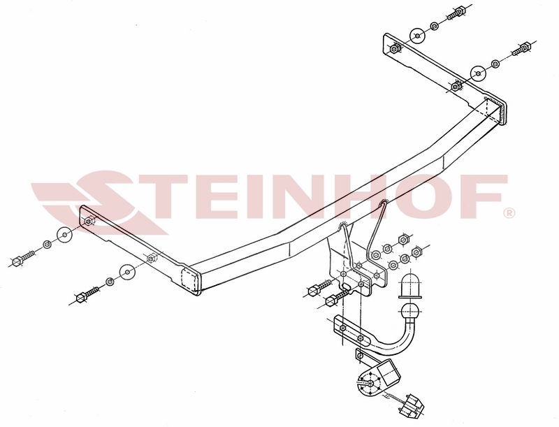 Carlig remorcare SEAT CORDOBA (4D) 01/2003-