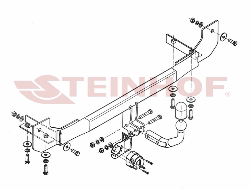 Carlig remorcare SEAT IBIZA (3/5D) 09/99-03/2002