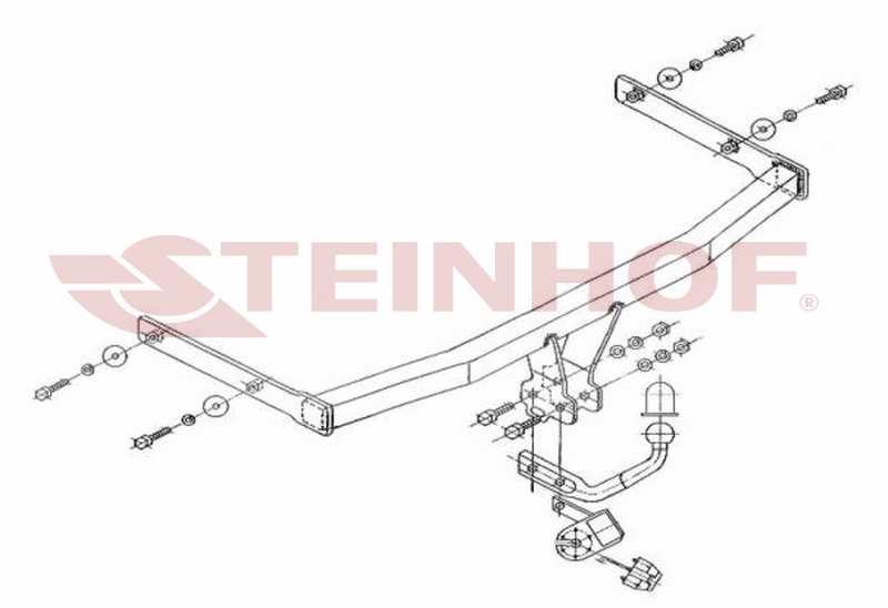 Carlig remorcare SEAT IBIZA (5D) 03/2002-