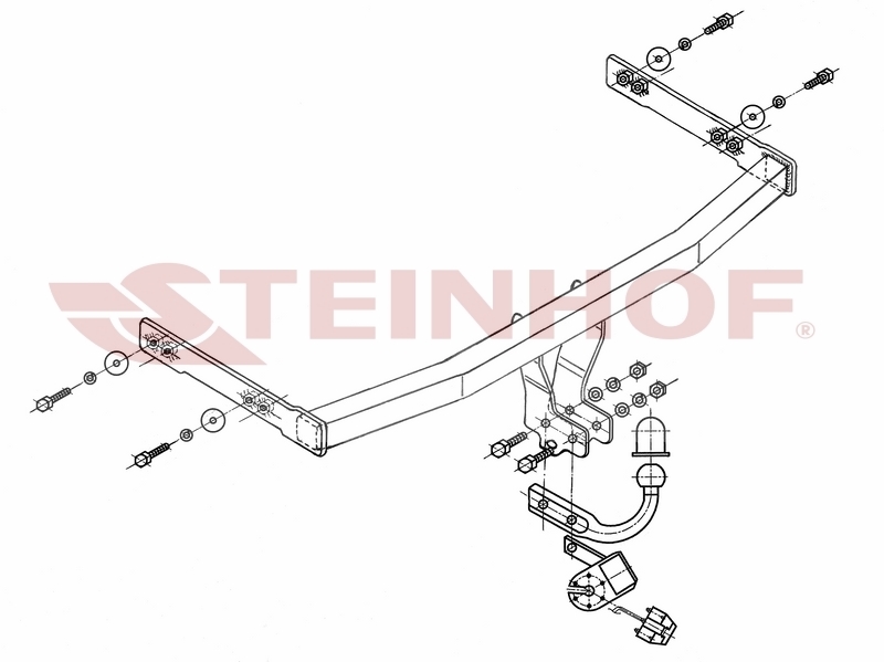 Carlig remorcare VOLKSWAGEN BORA COMBI (fara 4X4) 99-10