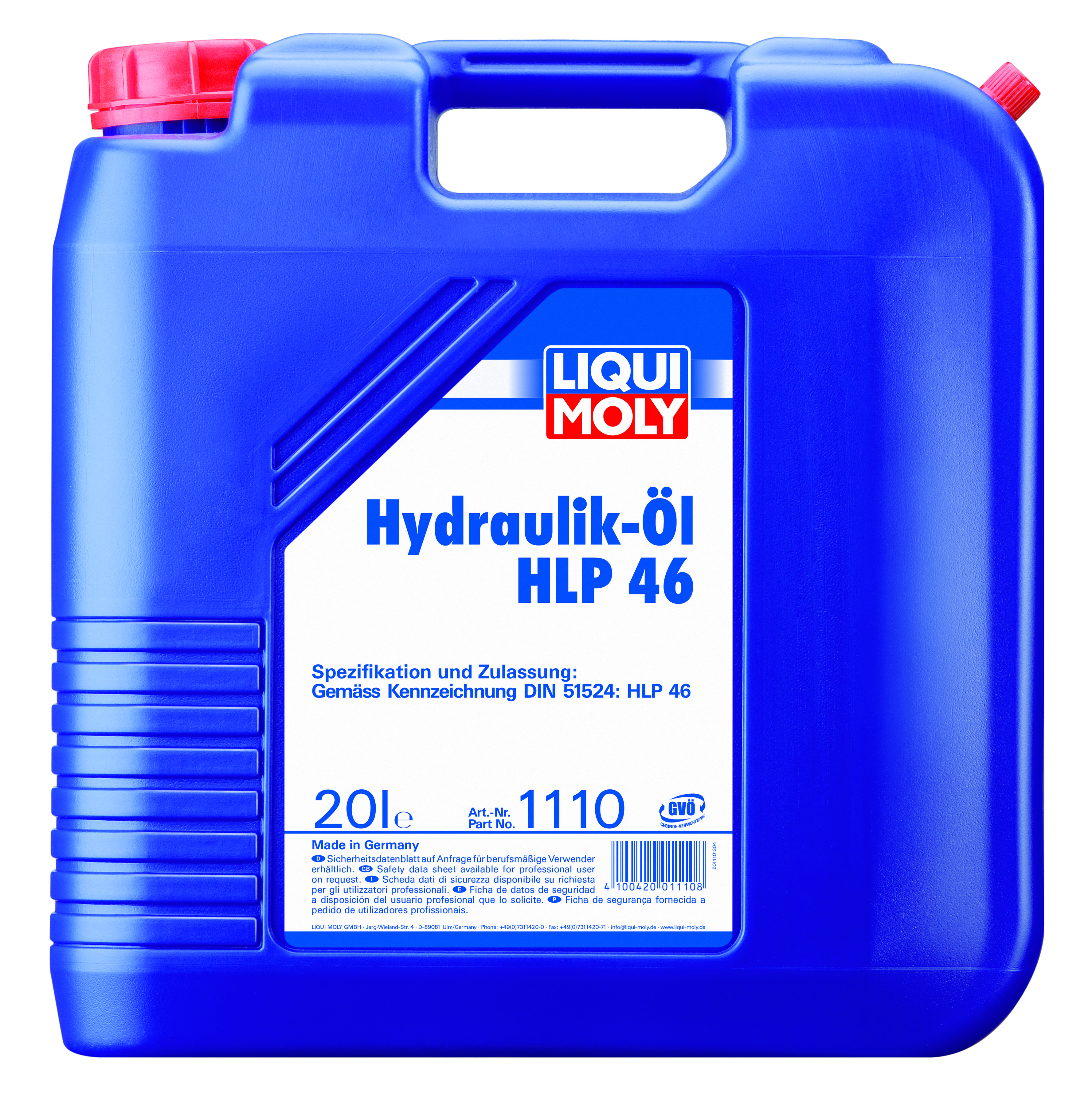 Ulei hidraulic HLP 46 20 L - LIQUI MOLY