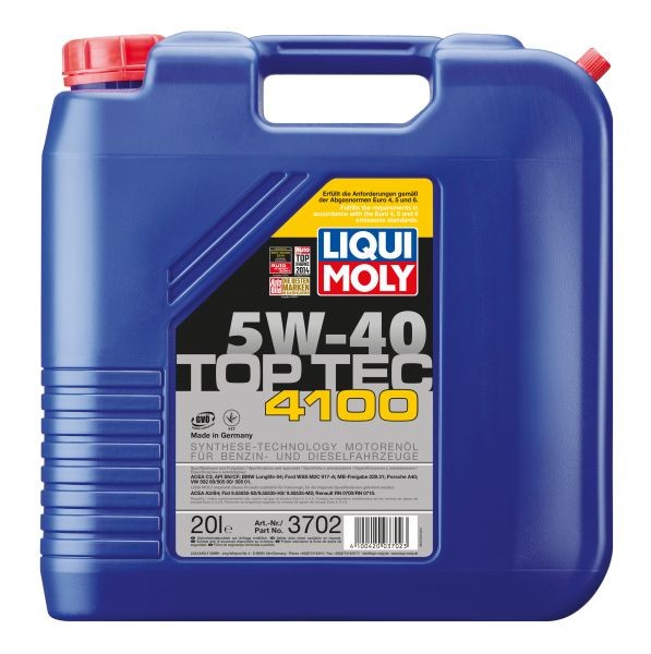 Ulei motor TOP TEC 4100 5W40 20 L - LIQUI MOLY