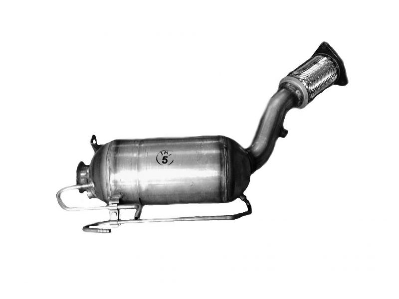 Filtru funingine/particule, sist.de esapament DPF VW TOUAREG 2,5TDI 03-