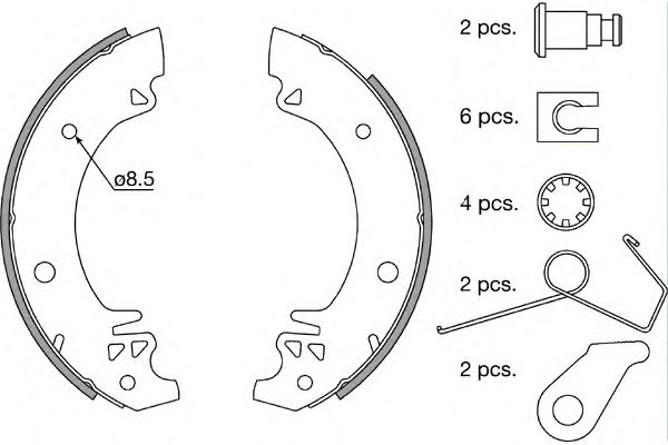 Set saboti frana