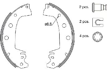 Set saboti frana