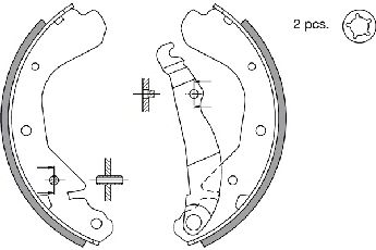 Set saboti frana