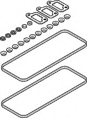 Set garnituri, Capac supape