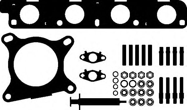 Set montaj, turbocompresor