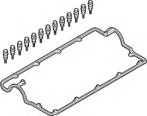 Set garnituri, Capac supape