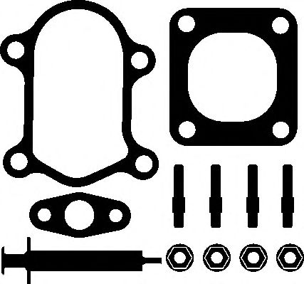 Set montaj, turbocompresor