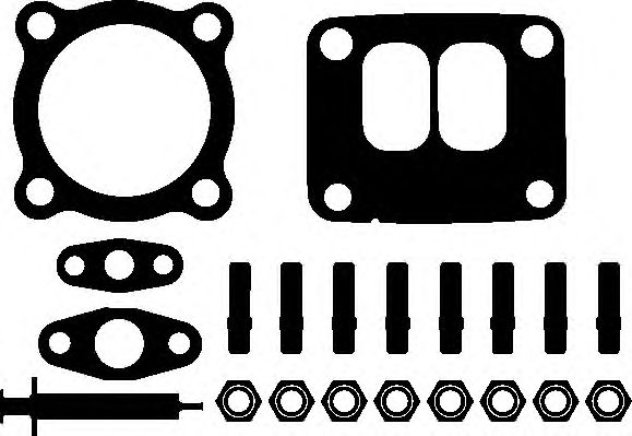 Set montaj, turbocompresor