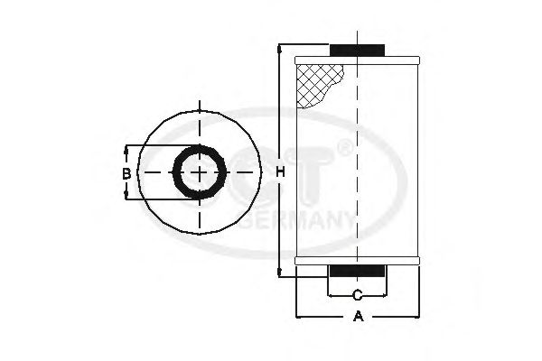 Filtru hidraulic, sistem reglare a nivelului susp.