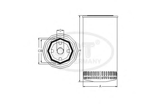 Filtru hidraulic, sistem reglare a nivelului susp.