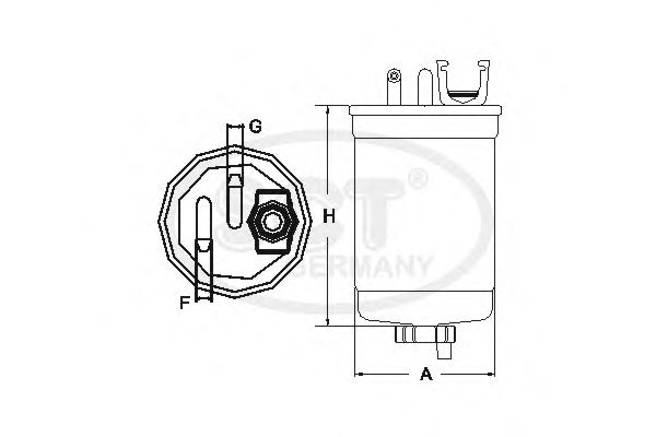 filtru combustibil