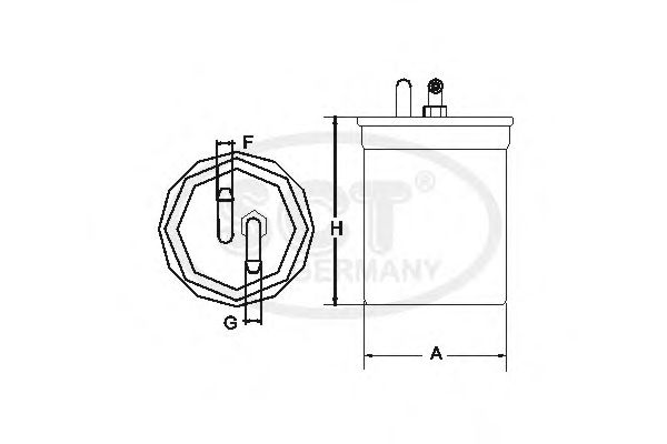 filtru combustibil