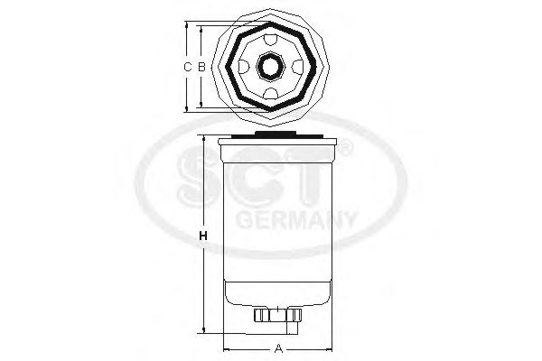 filtru combustibil