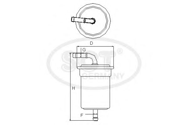 filtru combustibil