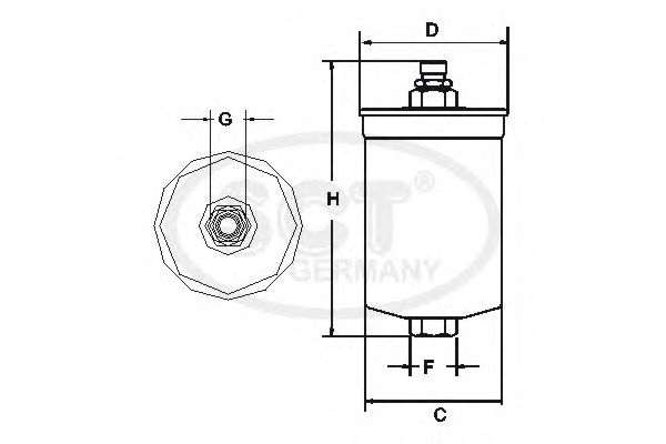 filtru combustibil