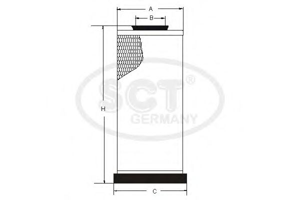 Filtru aer secundar