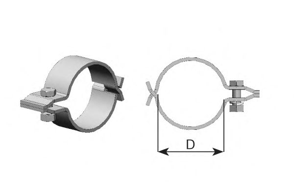 Colier, sistem de esapament