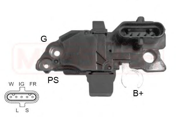 Regulator, alternator