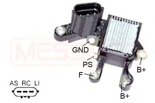 Regulator, alternator