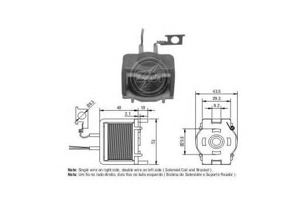 Solenoid, electromotor