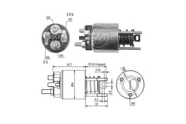 Solenoid, electromotor