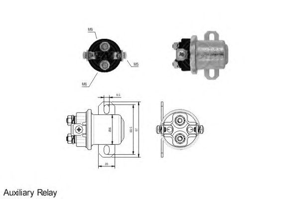 Solenoid, electromotor