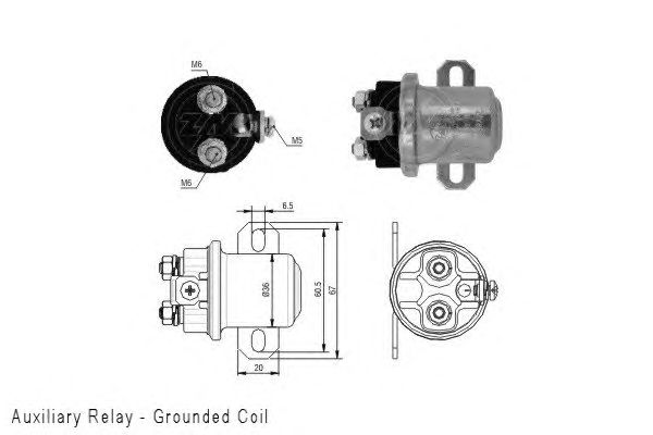 Solenoid, electromotor