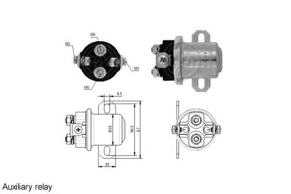 Solenoid, electromotor