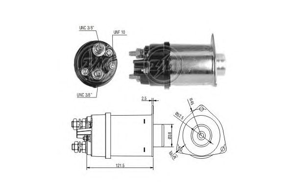 Solenoid, electromotor