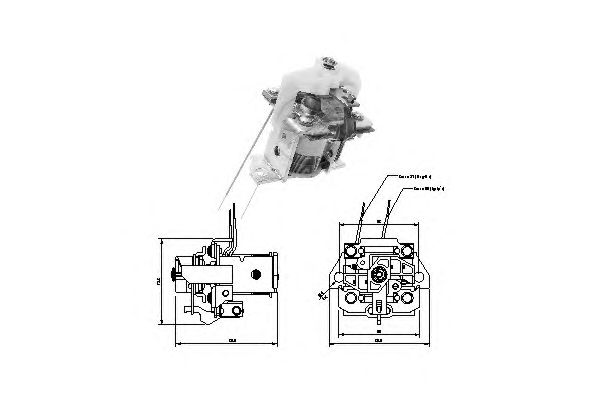 Solenoid, electromotor