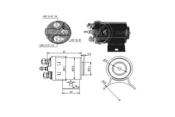 Solenoid, electromotor