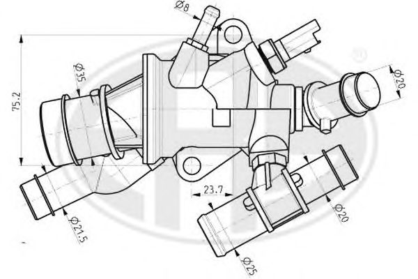 termostat,lichid racire