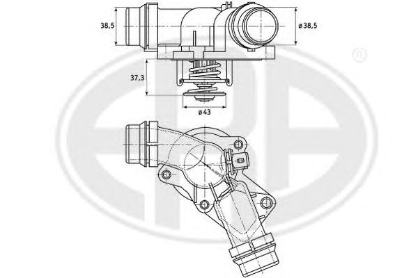 termostat,lichid racire